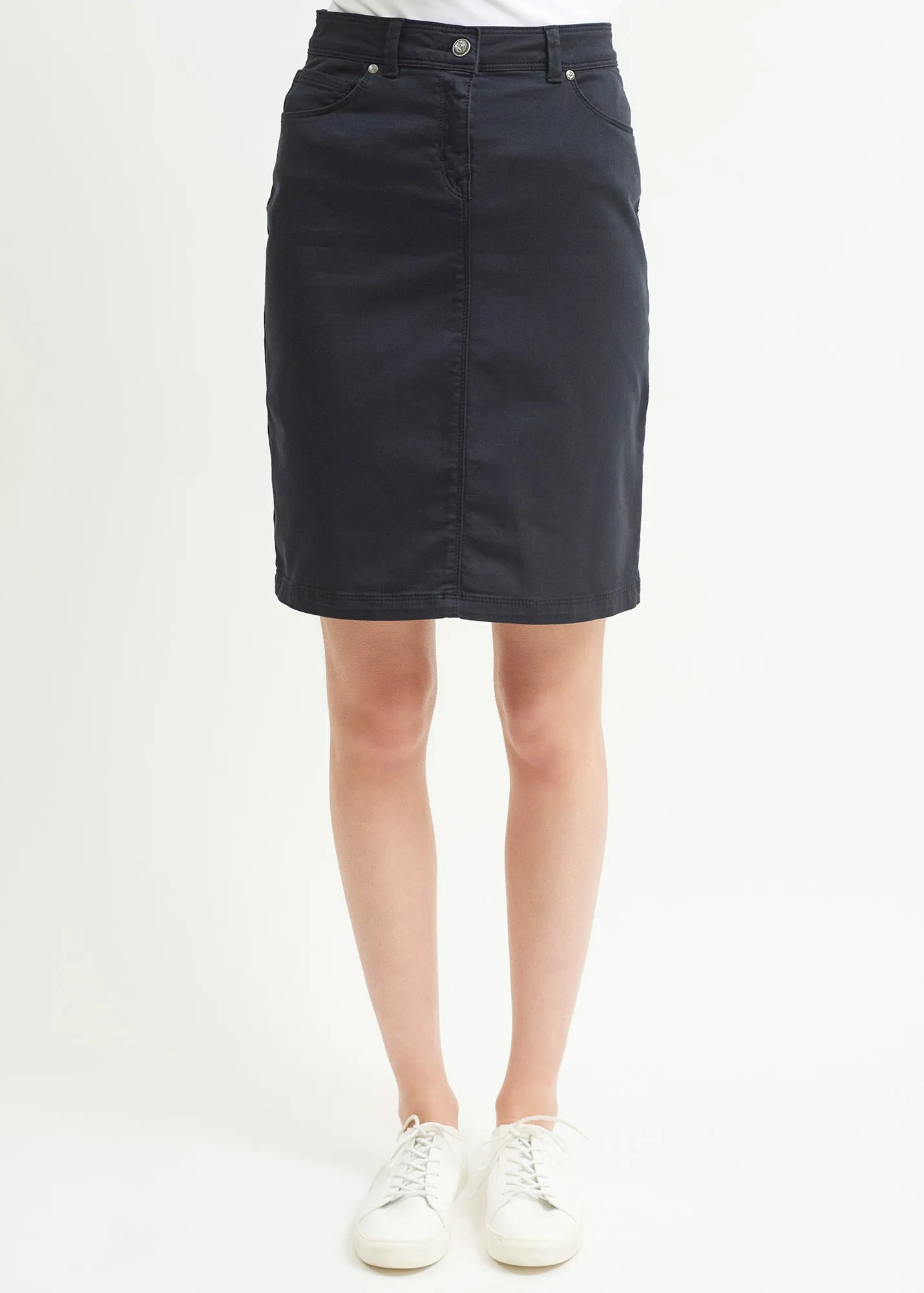Jupe Elfy - en denim (NAVY)