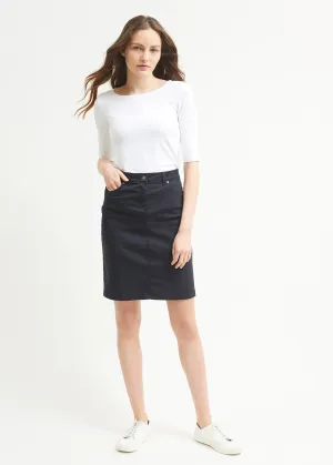 Jupe Elfy - en denim (NAVY)