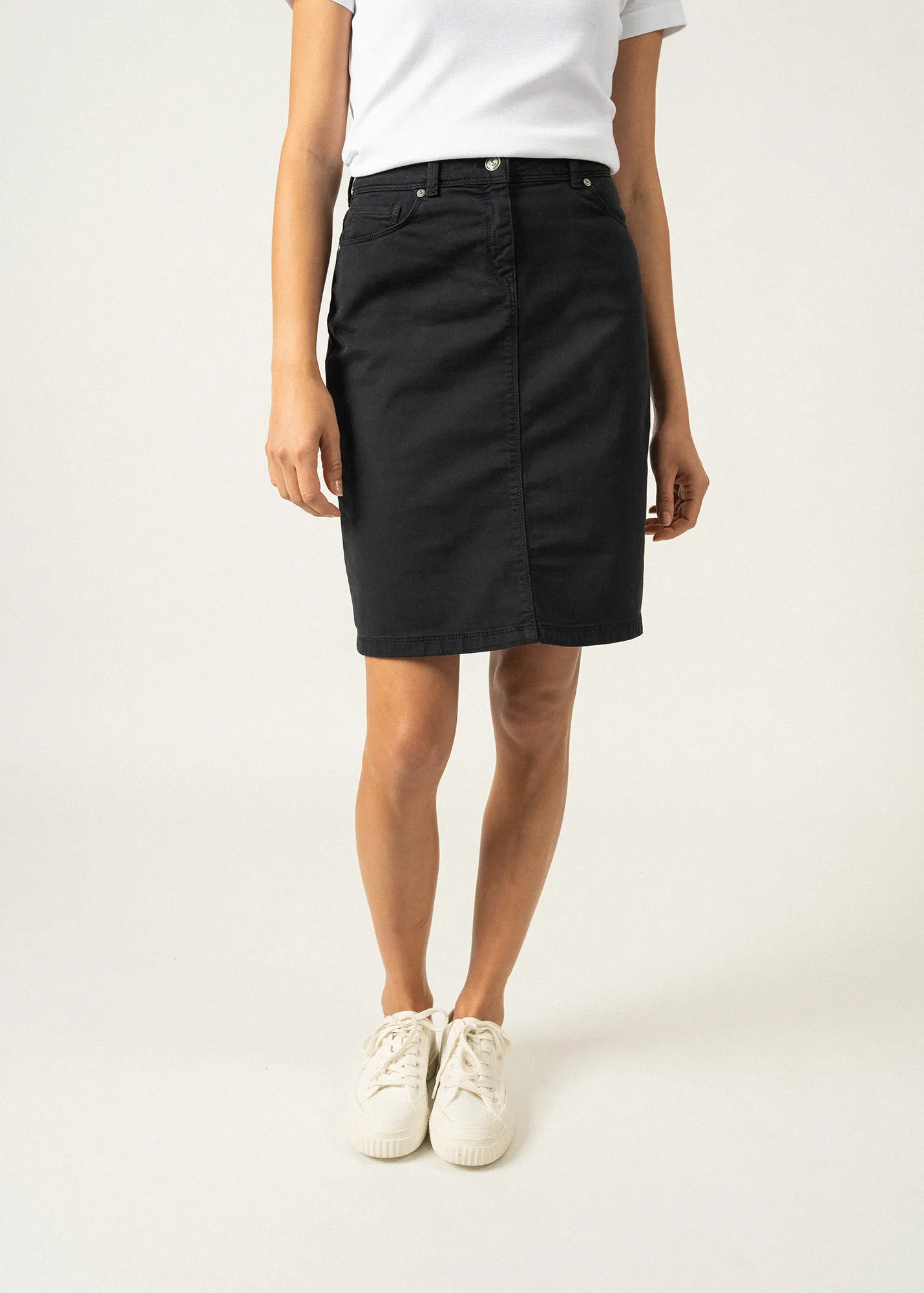 Jupe Elfy - en denim (NAVY)