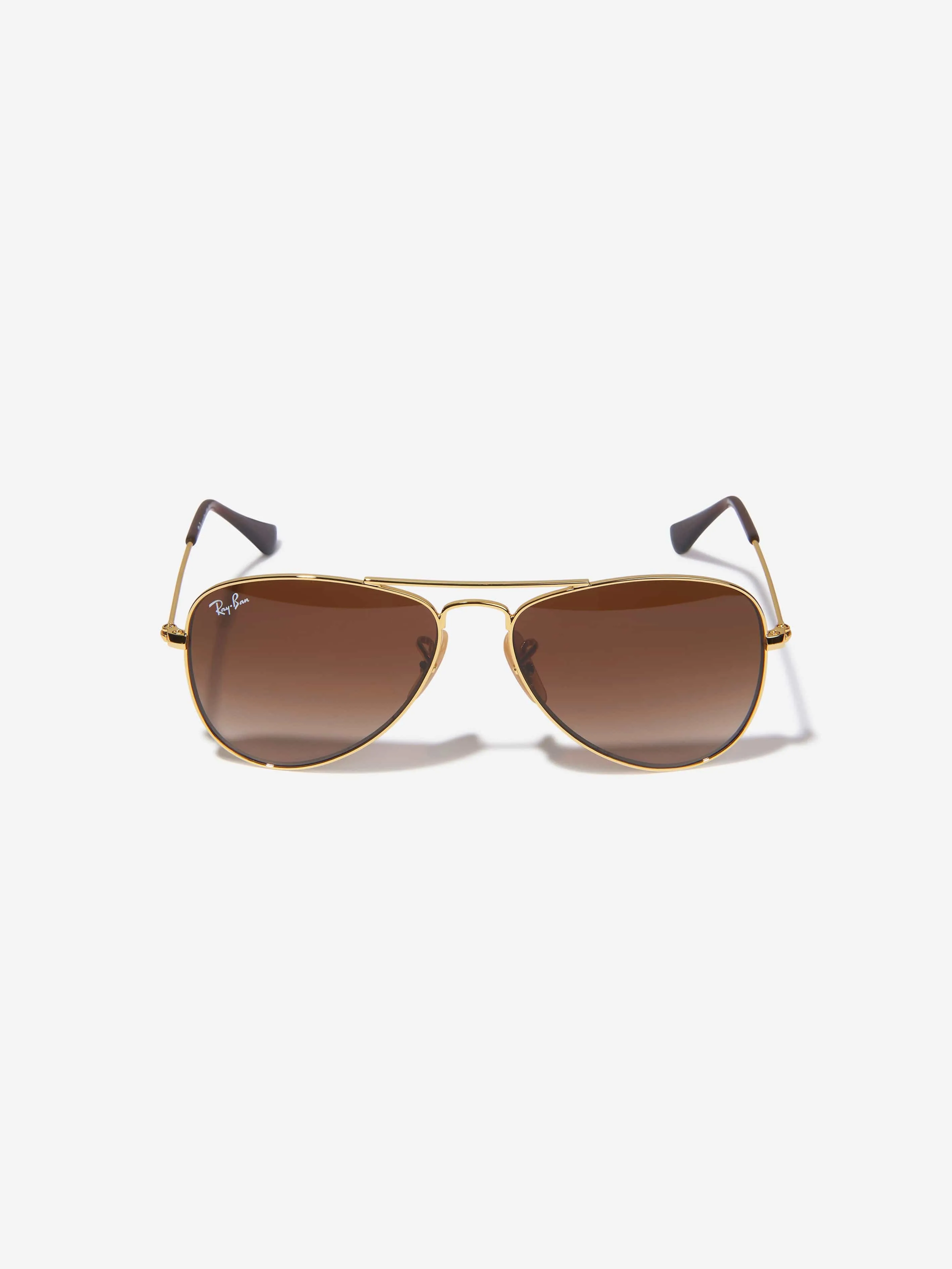 Kids Aviator Sunglasses in Gold