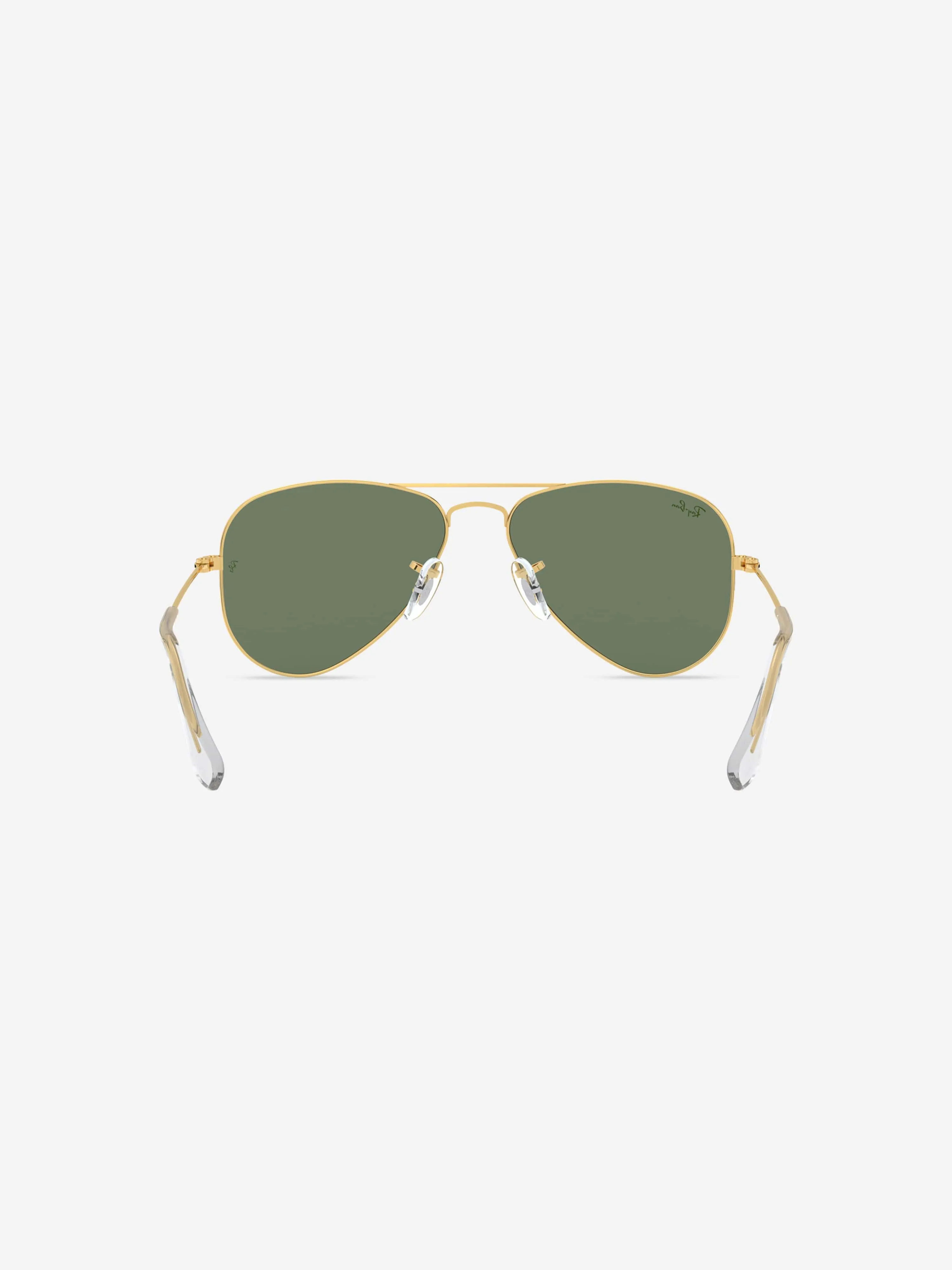 Kids Aviator Sunglasses in Gold