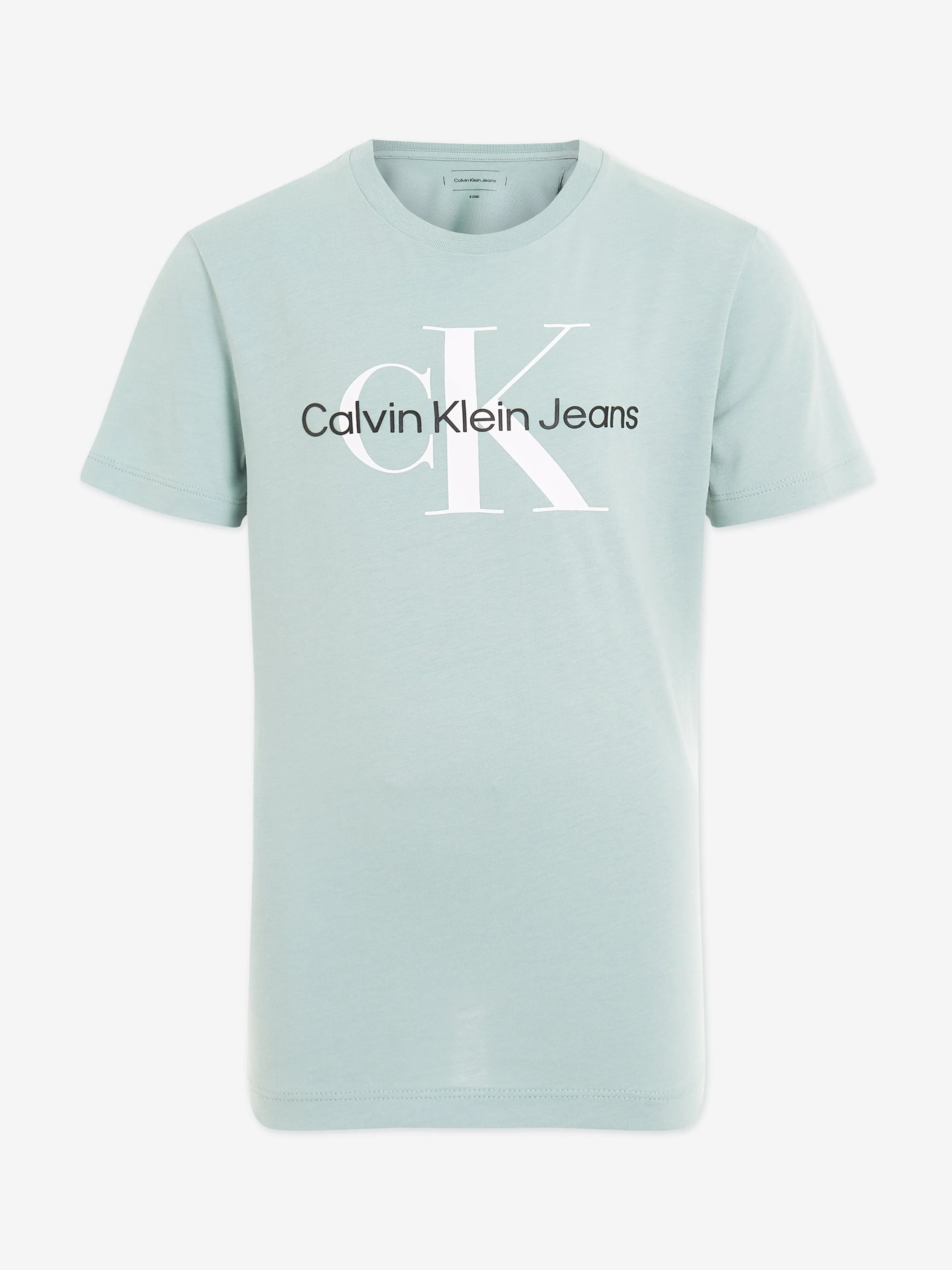 Kids CK Monogram T-Shirt in Green