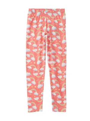 Kids Girl Graphic Printed Pant,Multi