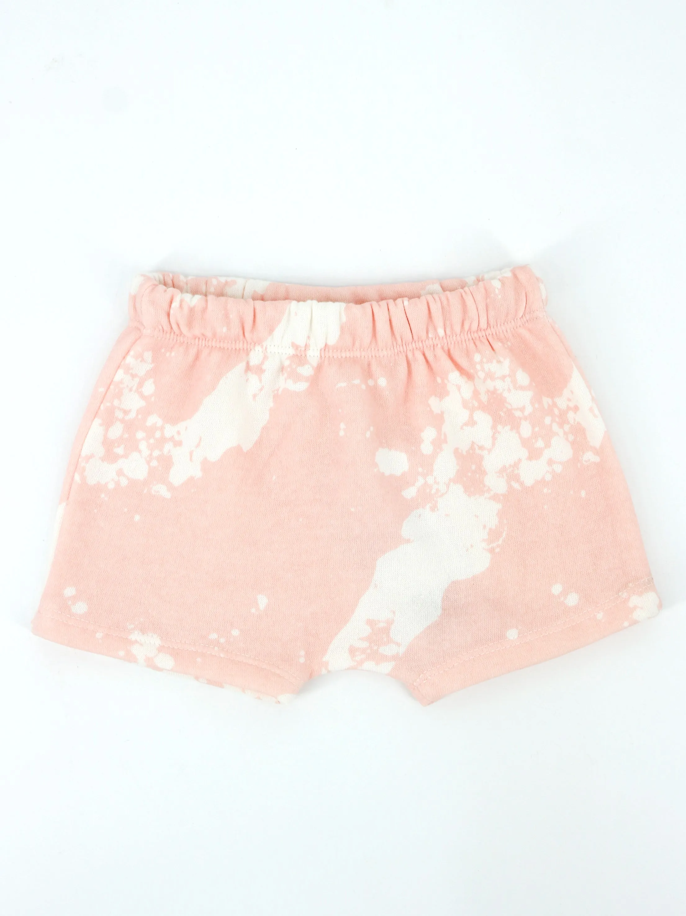Kid's Girl Printed Short,Light Pink