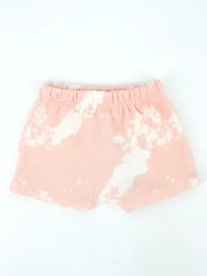 Kid's Girl Printed Short,Light Pink