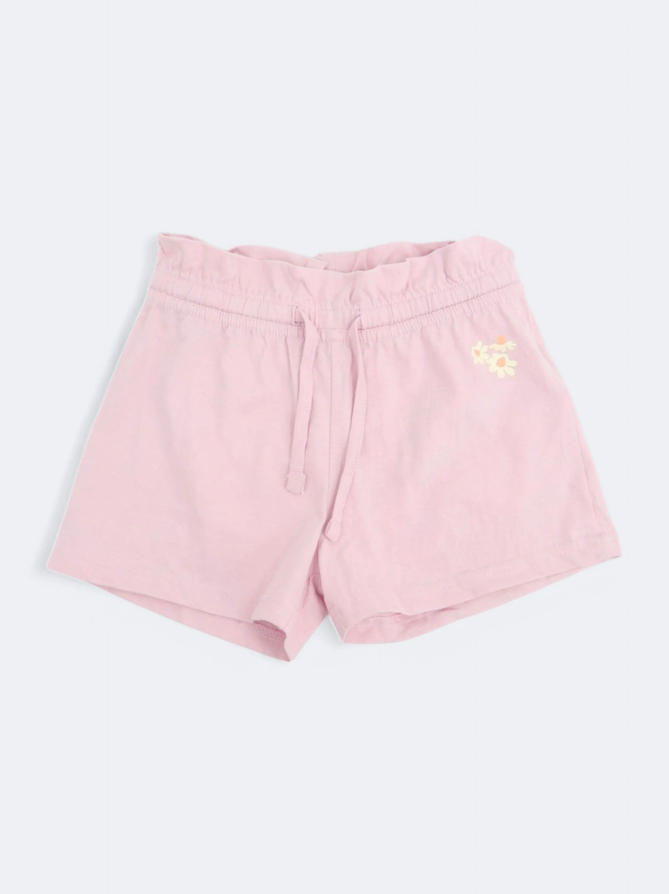 Kid's Girl's Plain Shorts,Light Purpel