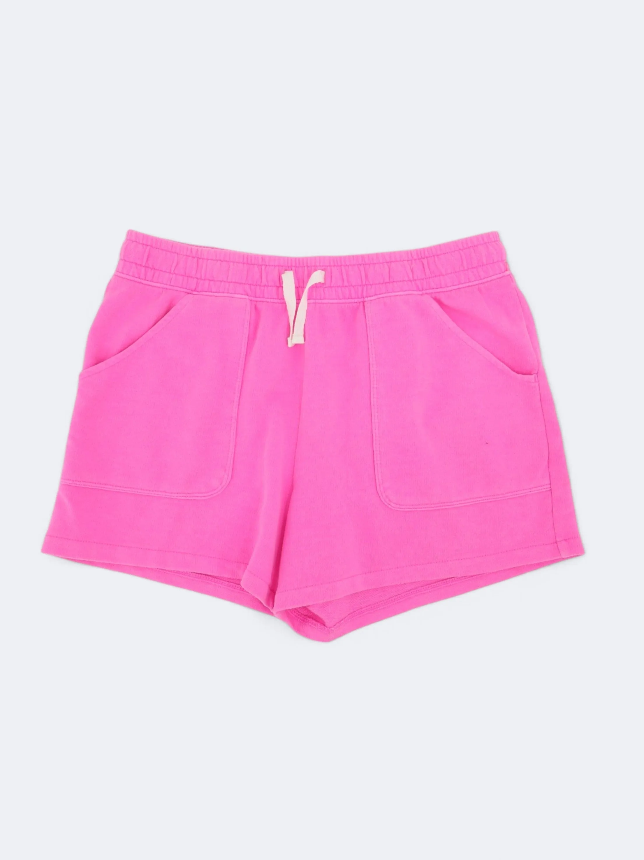 Kids Girl's Plain Shorts,Pink