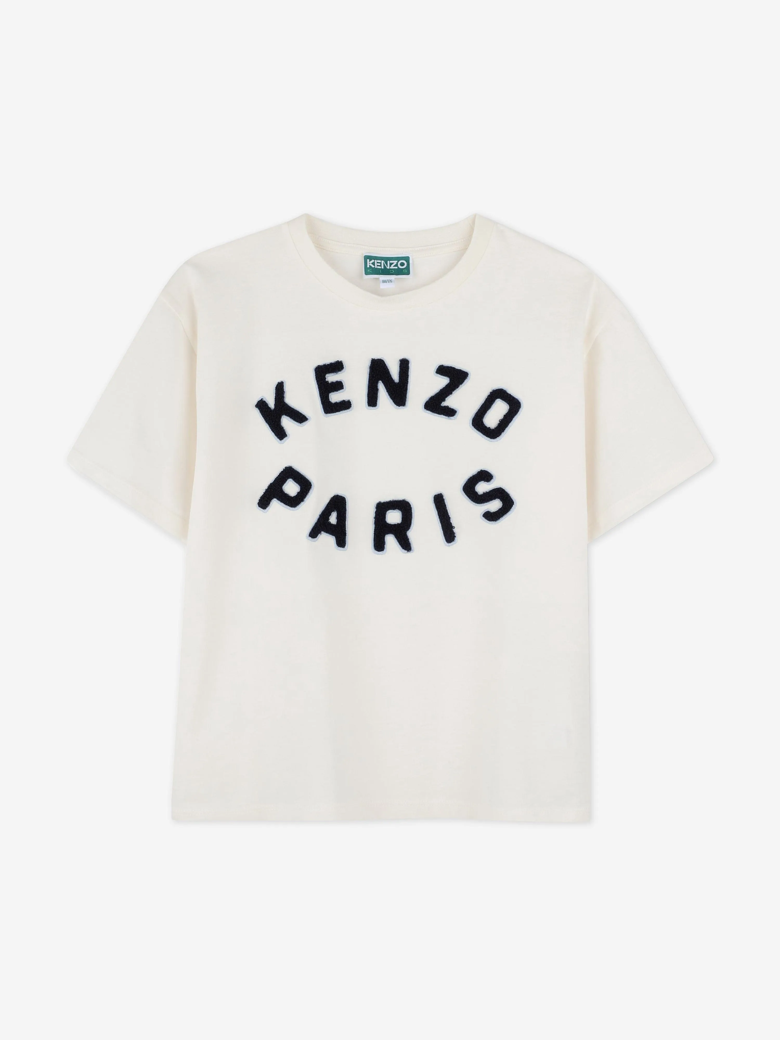 Kids Logo T-Shirt in Ivory