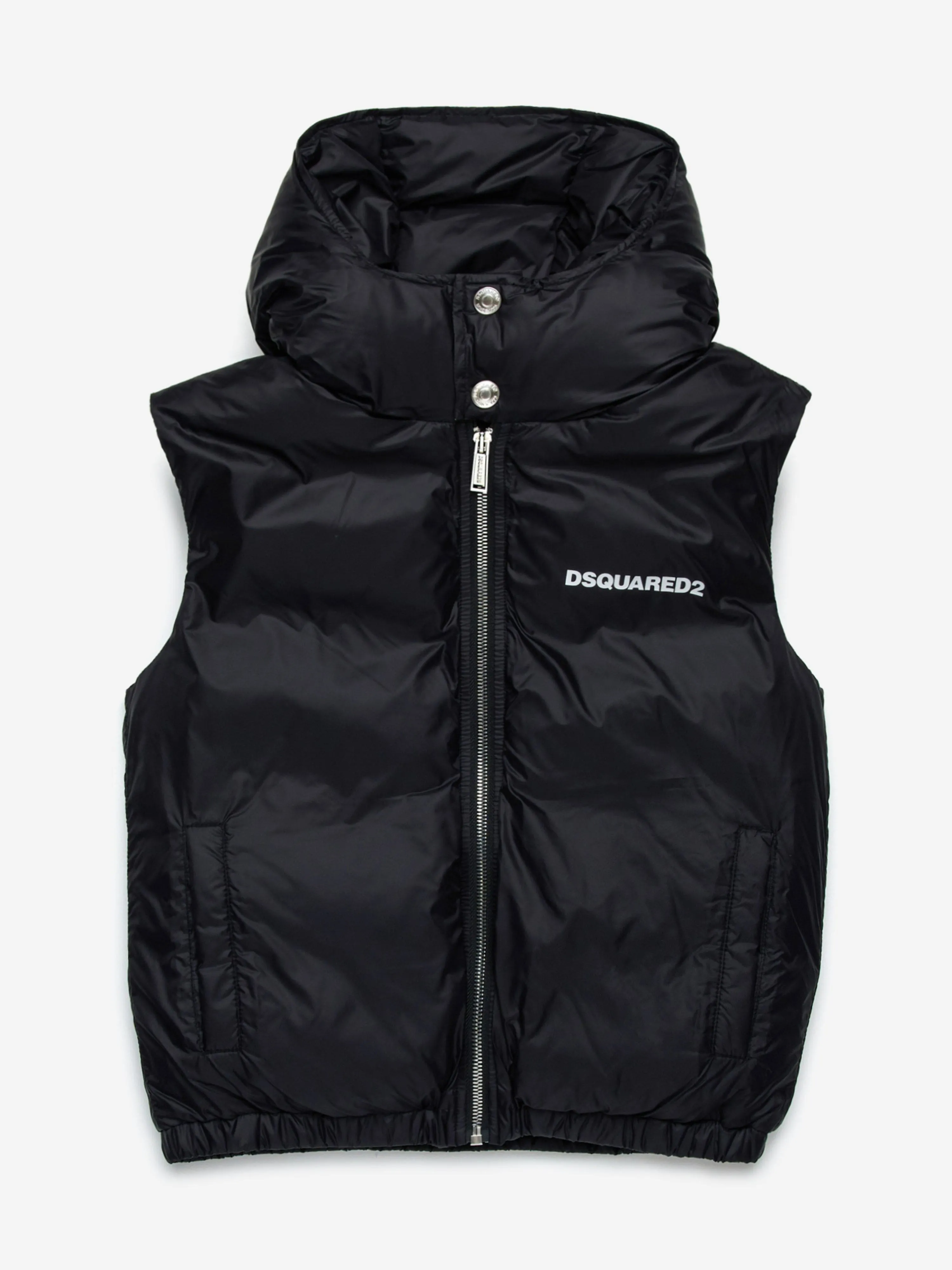 Kids Padded Gilet in Black