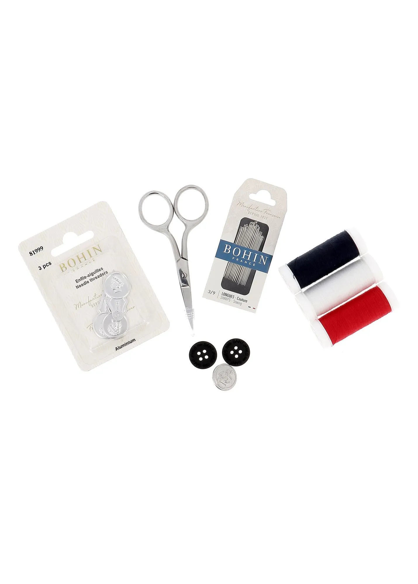 Kit de couture - SAINT JAMES x BOHIN (ECRU/MARINE)