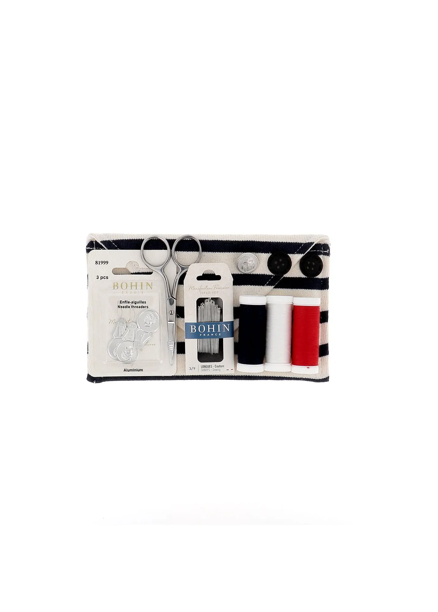Kit de couture - SAINT JAMES x BOHIN (ECRU/MARINE)