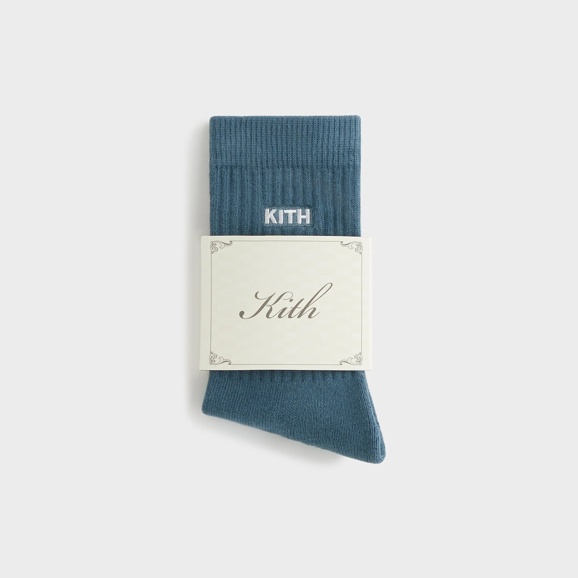 Kith Kids Classic Crew Socks - Anchor KITH