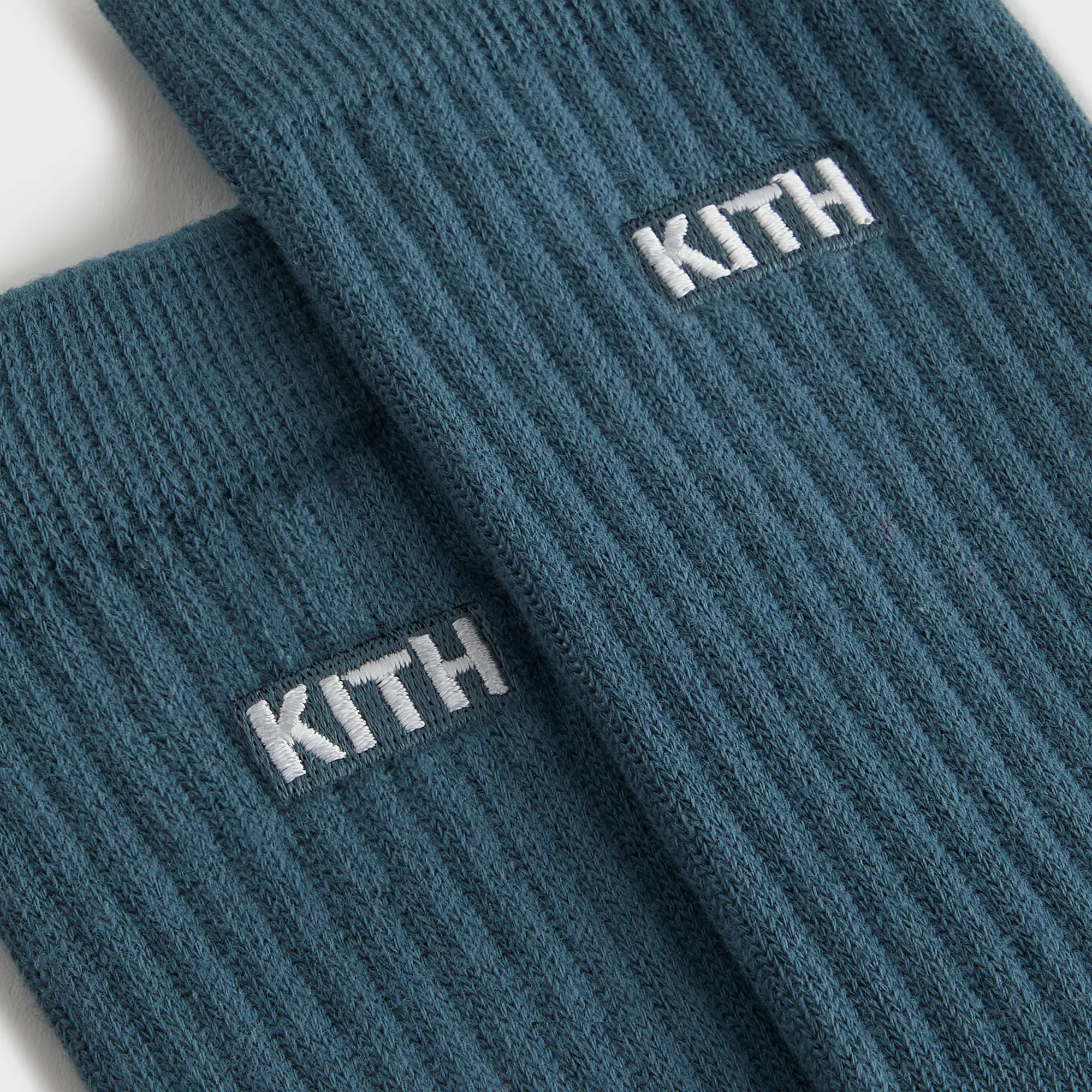 Kith Kids Classic Crew Socks - Anchor KITH