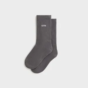 Kith Kids Classic Crew Socks - Hurricane KITH