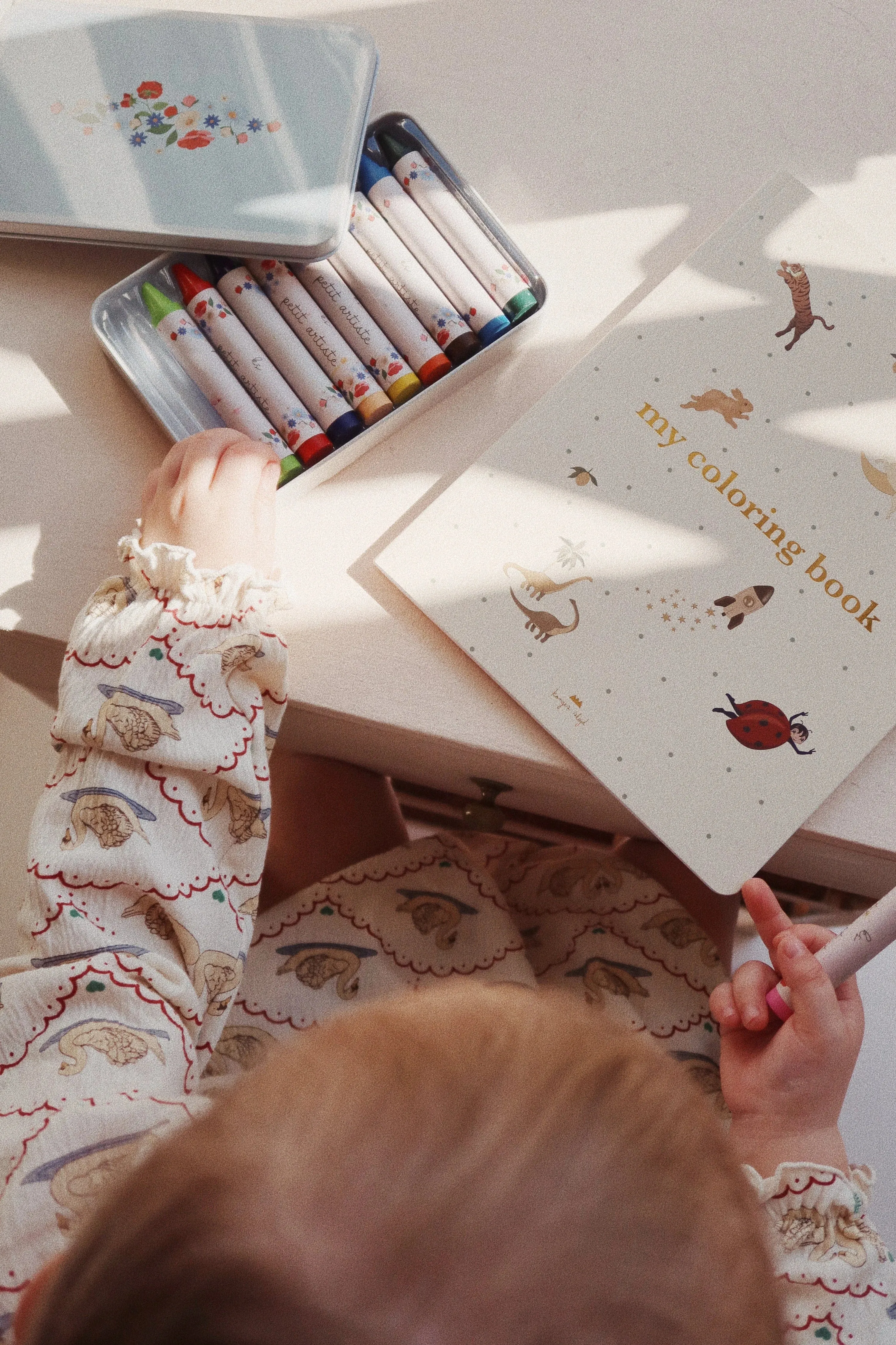 Konges Sljd Kids Colouring Book in Multicolour