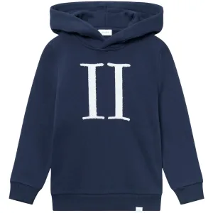 Les Deux Kids Dark Navy/Ivory Encore Boucl Hoodie Kids