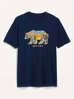 Logo Graphic T-Shirt for Men
