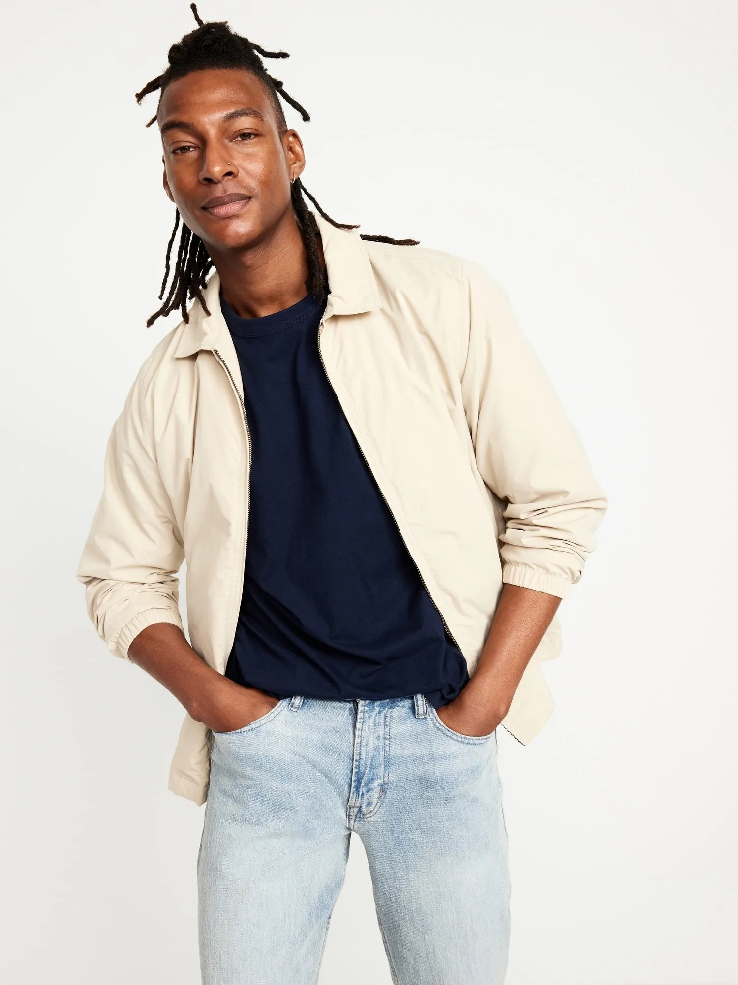 Loose Fit Crew-Neck T-Shirt for Men