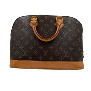 LOUIS VUITTON 2001 ALMA MM Handled LV MONOGRAM Satchel