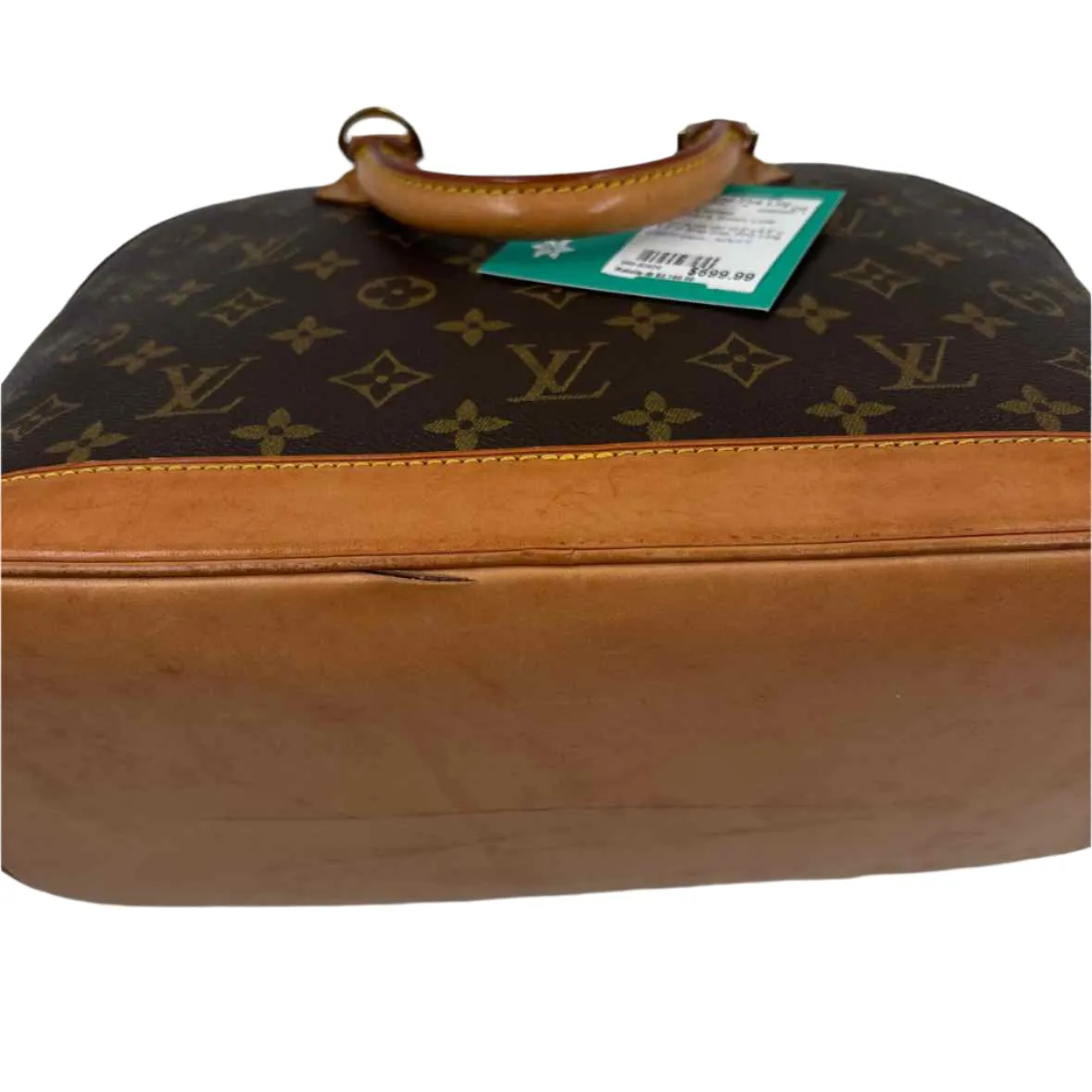 LOUIS VUITTON 2001 ALMA MM Handled LV MONOGRAM Satchel