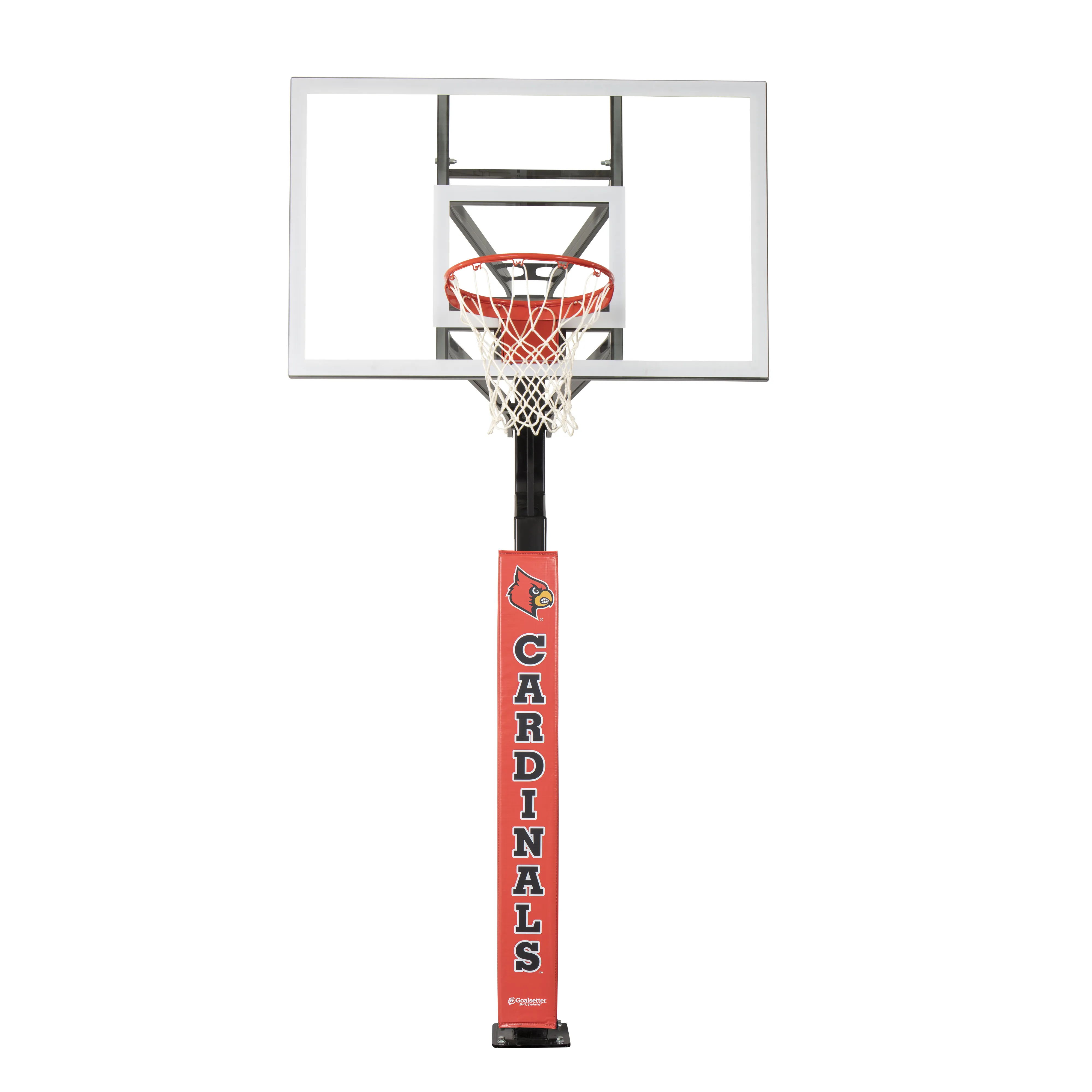 Louisville Cardinals Basketball Pole Pad Goalsetter
