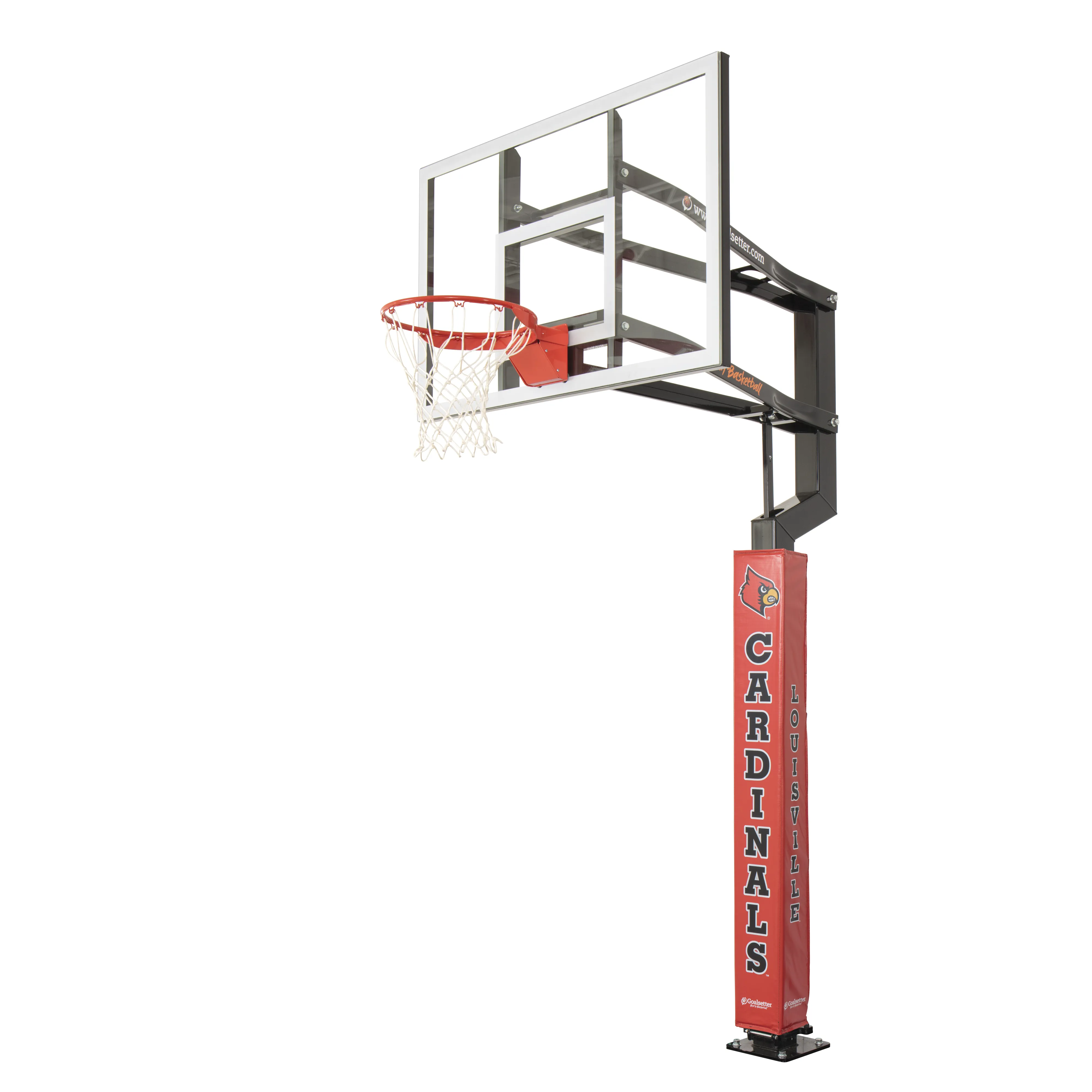 Louisville Cardinals Basketball Pole Pad Goalsetter