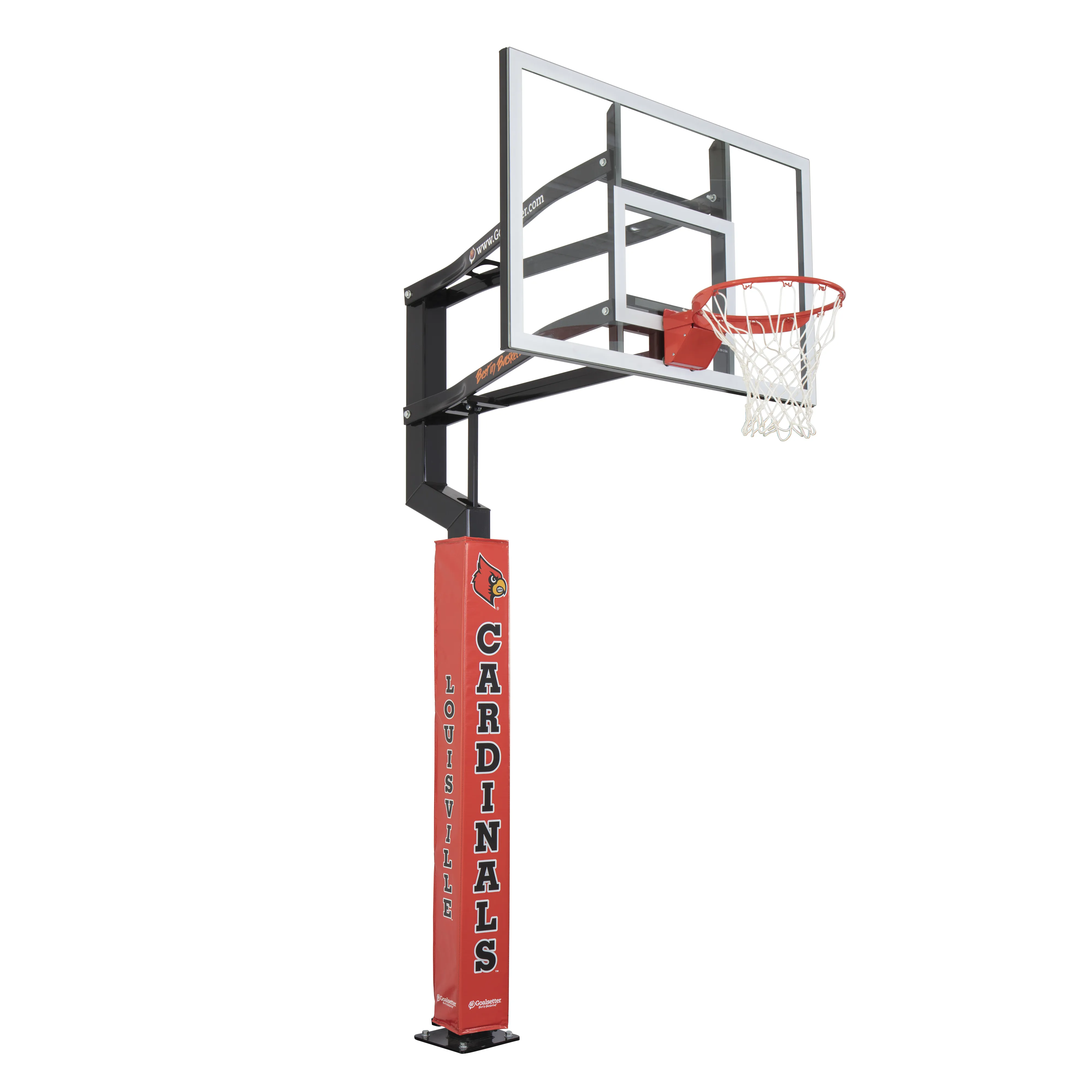 Louisville Cardinals Basketball Pole Pad Goalsetter