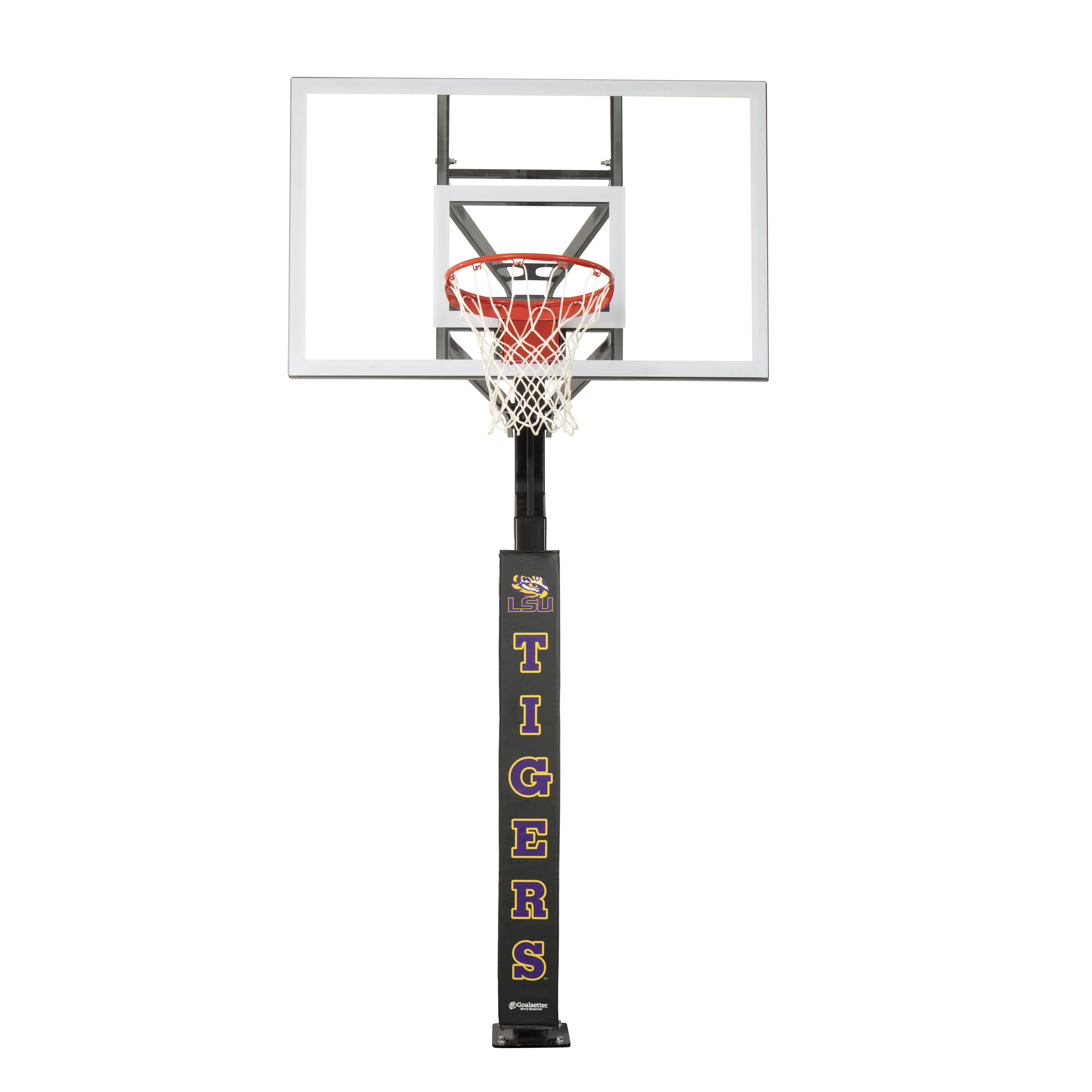 LSU Tigers Basketball Pole Pad Goalsetter