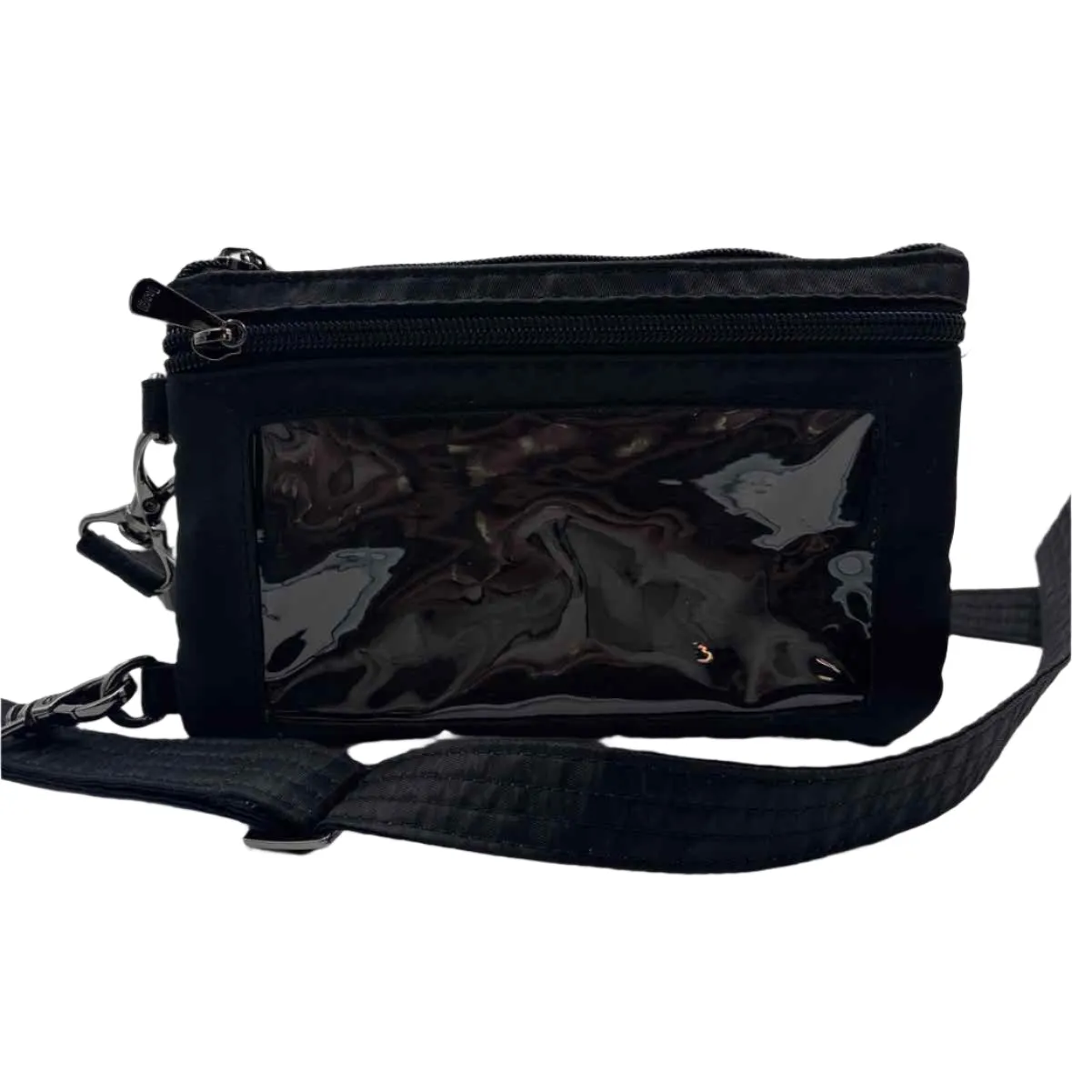 LUG Cross Quilted Crossbody w/Multi-Color Stitching