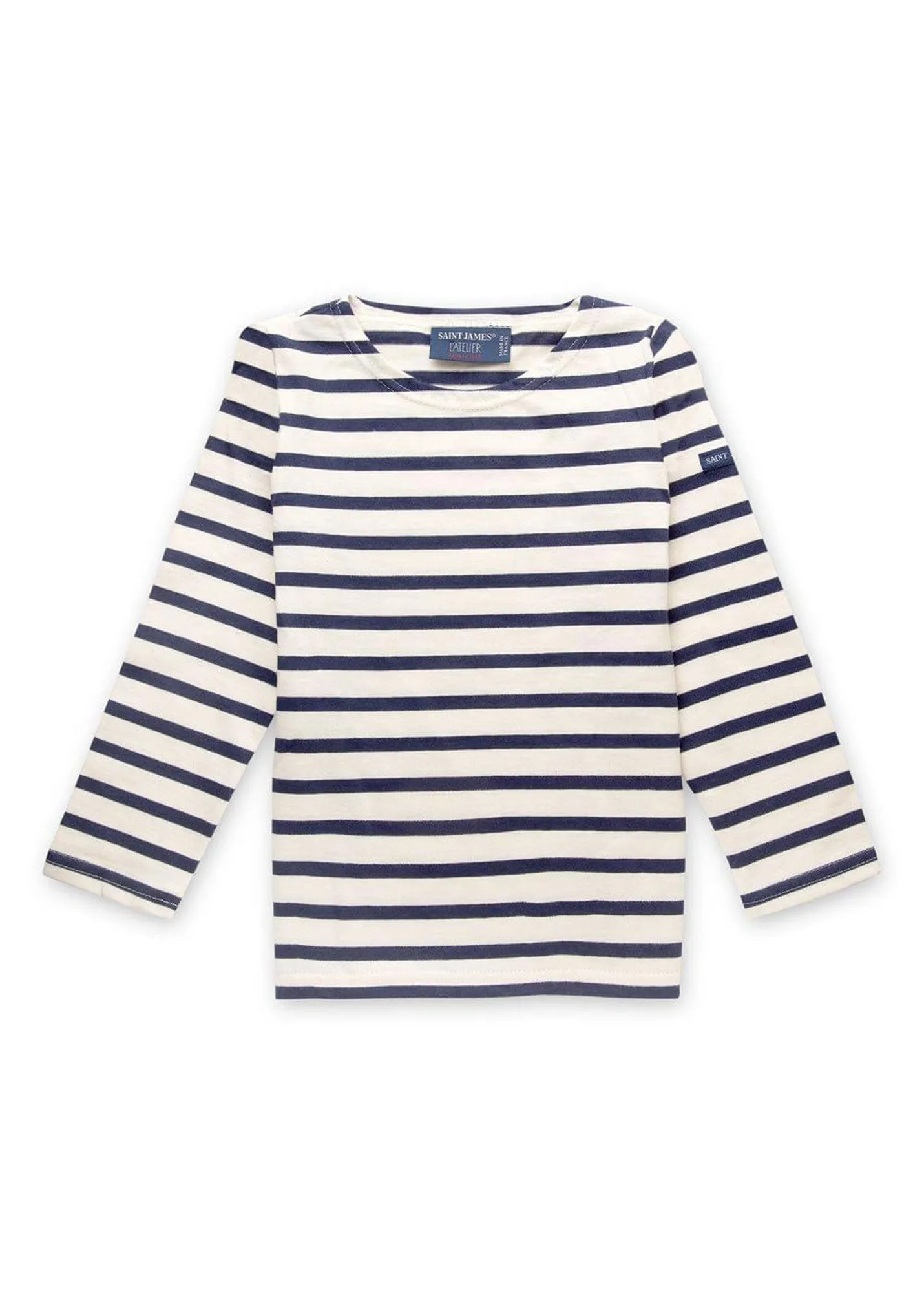 Marinire enfant Minquiers - en coton lger (ECRU/MARINE)