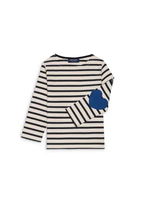 Marinire enfant Vaujany -  coudires cur (ECRU/MARINE/MER)