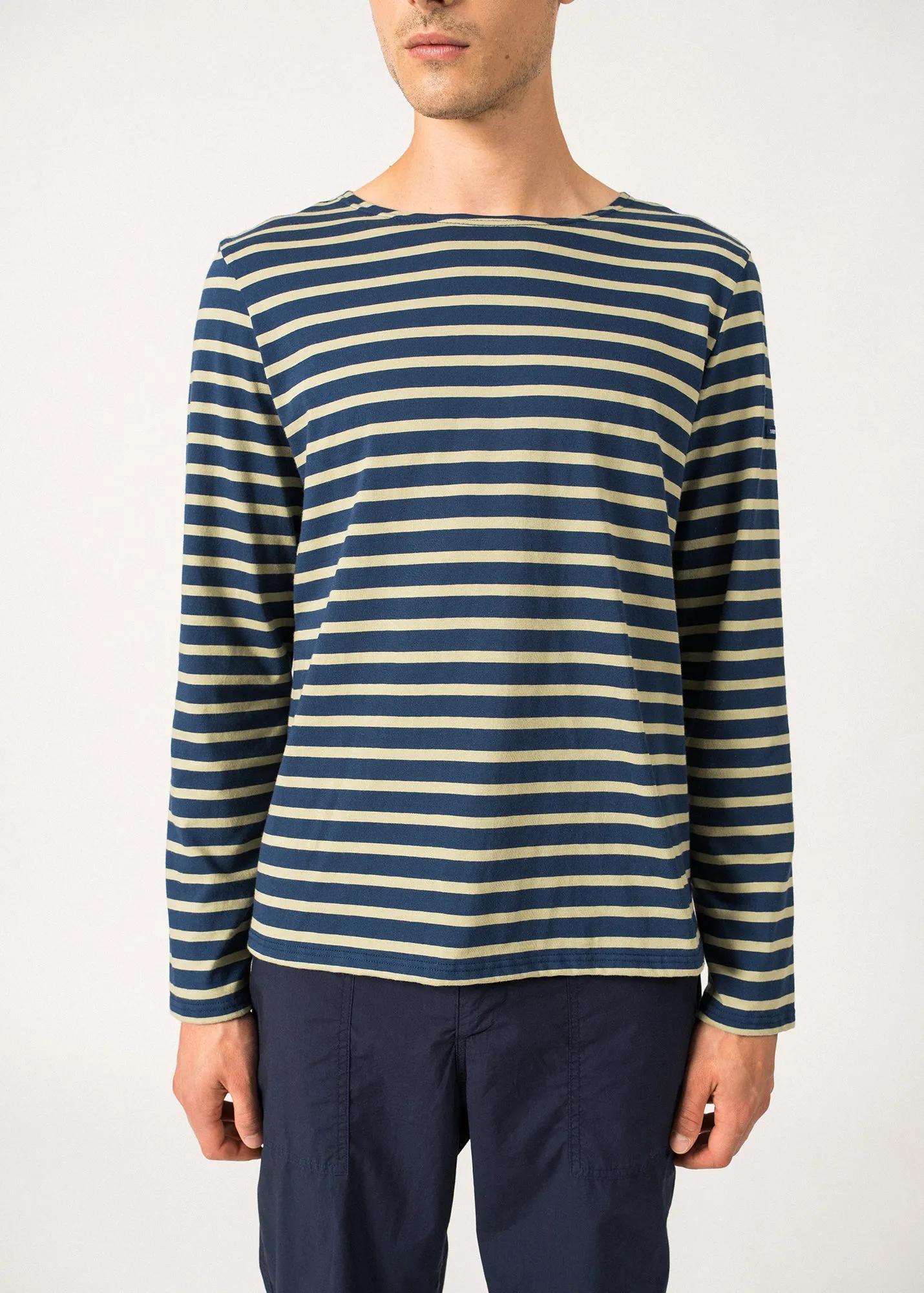 Marinire Minquiers - en coton lger (MARINE/AMANDIER)