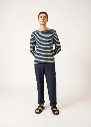 Marinire Minquiers - en coton lger (MARINE/AMANDIER)