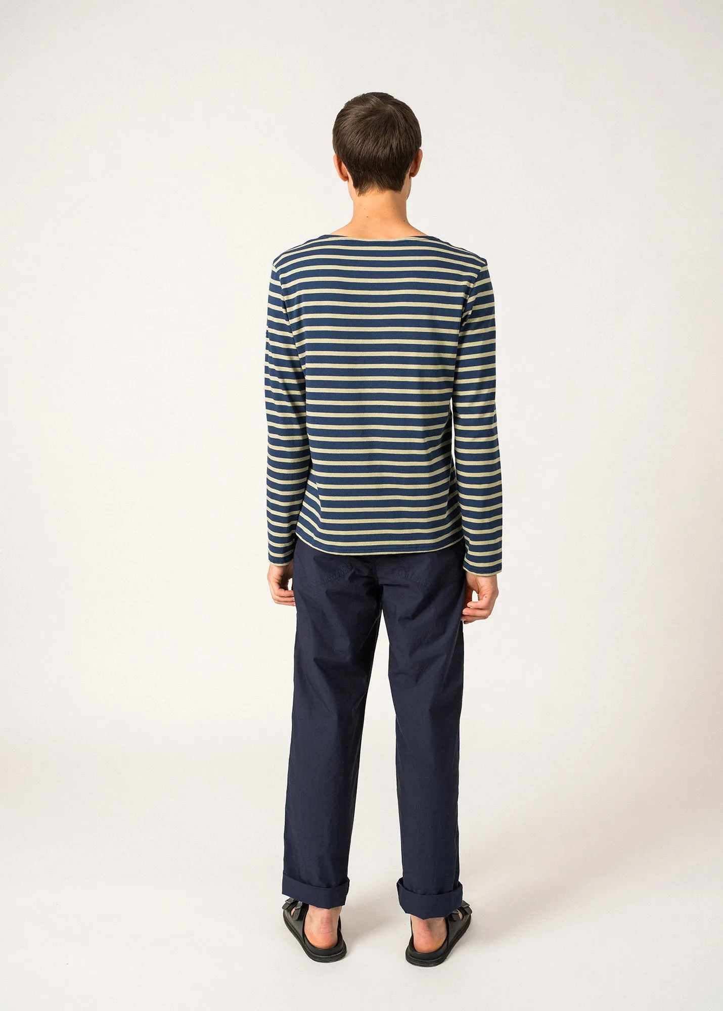 Marinire Minquiers - en coton lger (MARINE/AMANDIER)