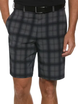 Men's Adaptive Stretch Fabric Golf Short,Grey