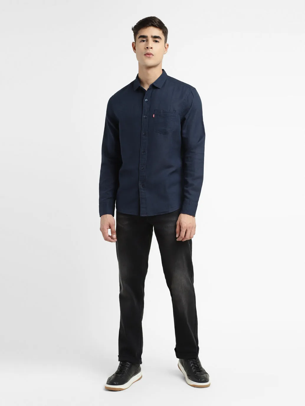 Men's Solid Slim Fit Shirt LEVI'S