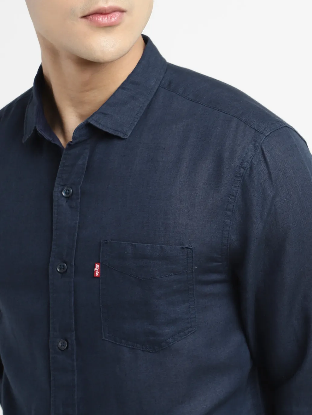 Men's Solid Slim Fit Shirt LEVI'S