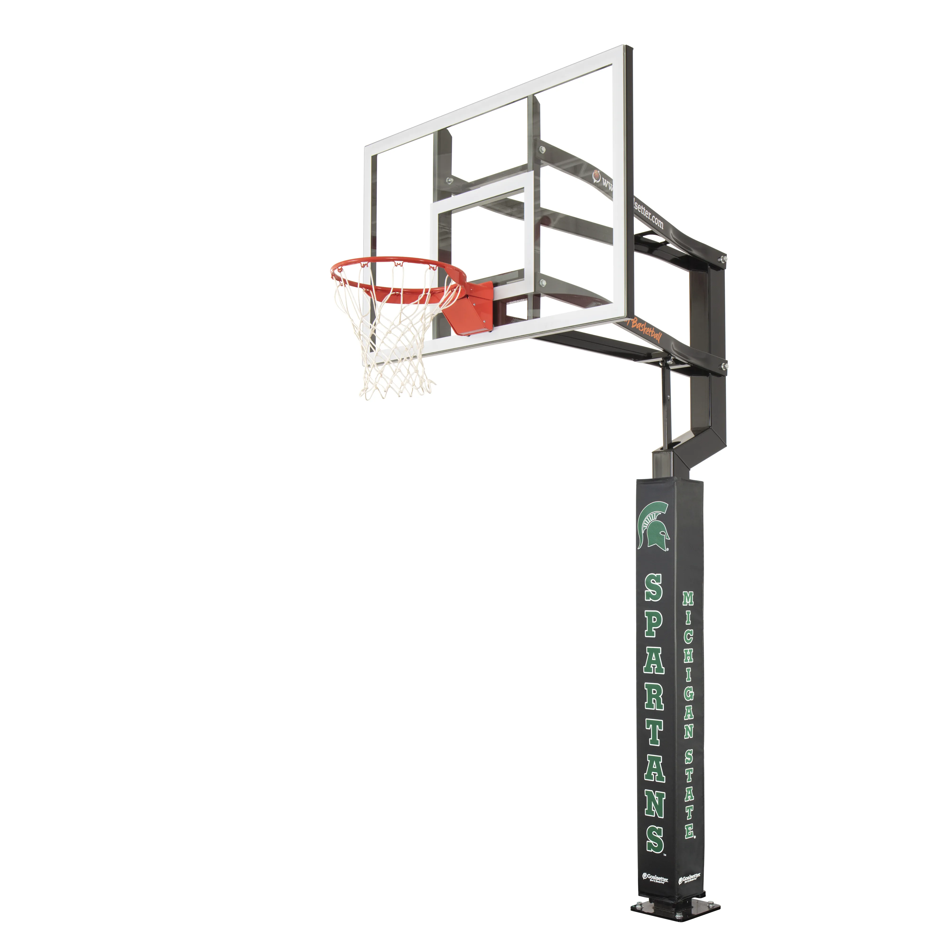 Michigan State Spartans Basketball Pole Pad Goalsetter