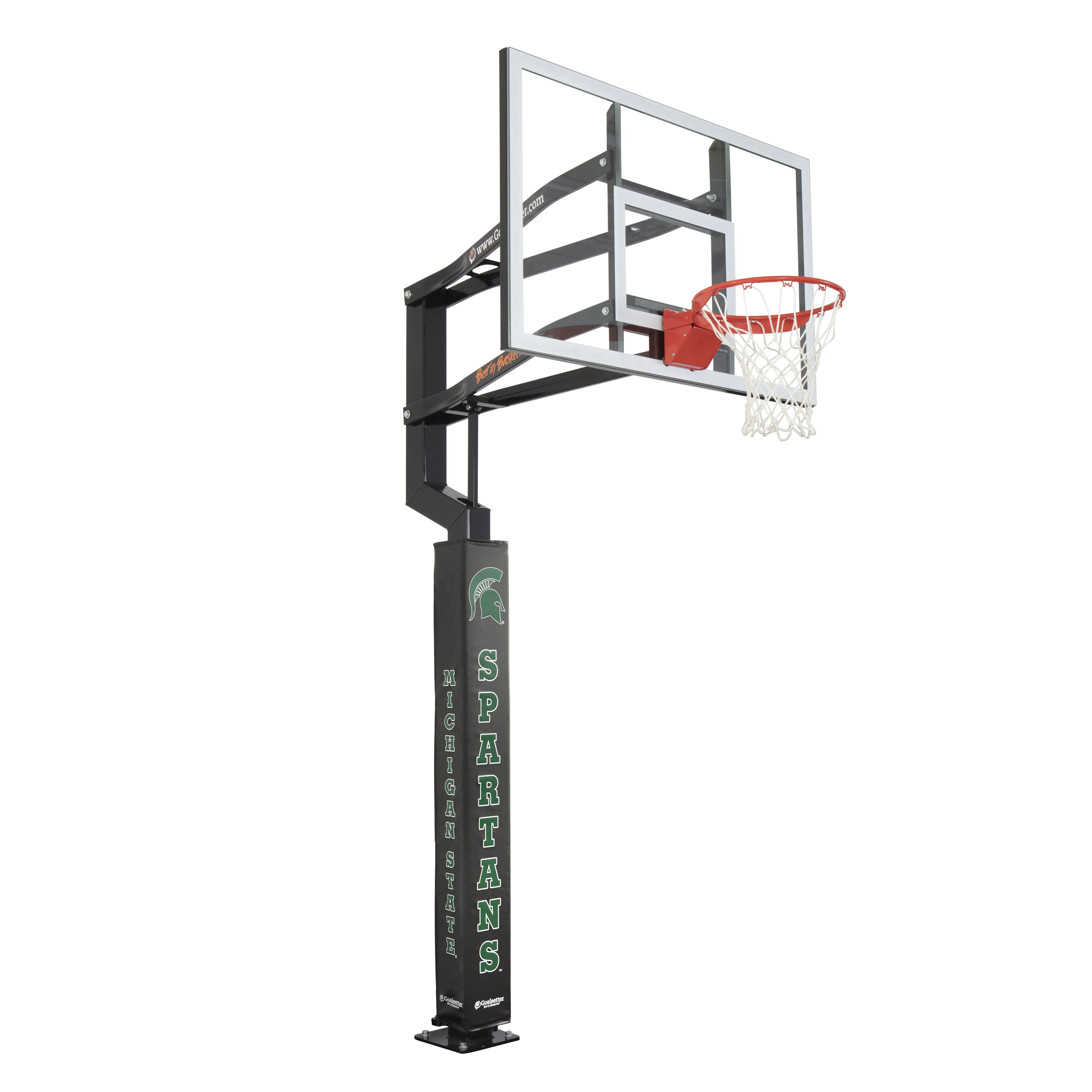 Michigan State Spartans Basketball Pole Pad Goalsetter
