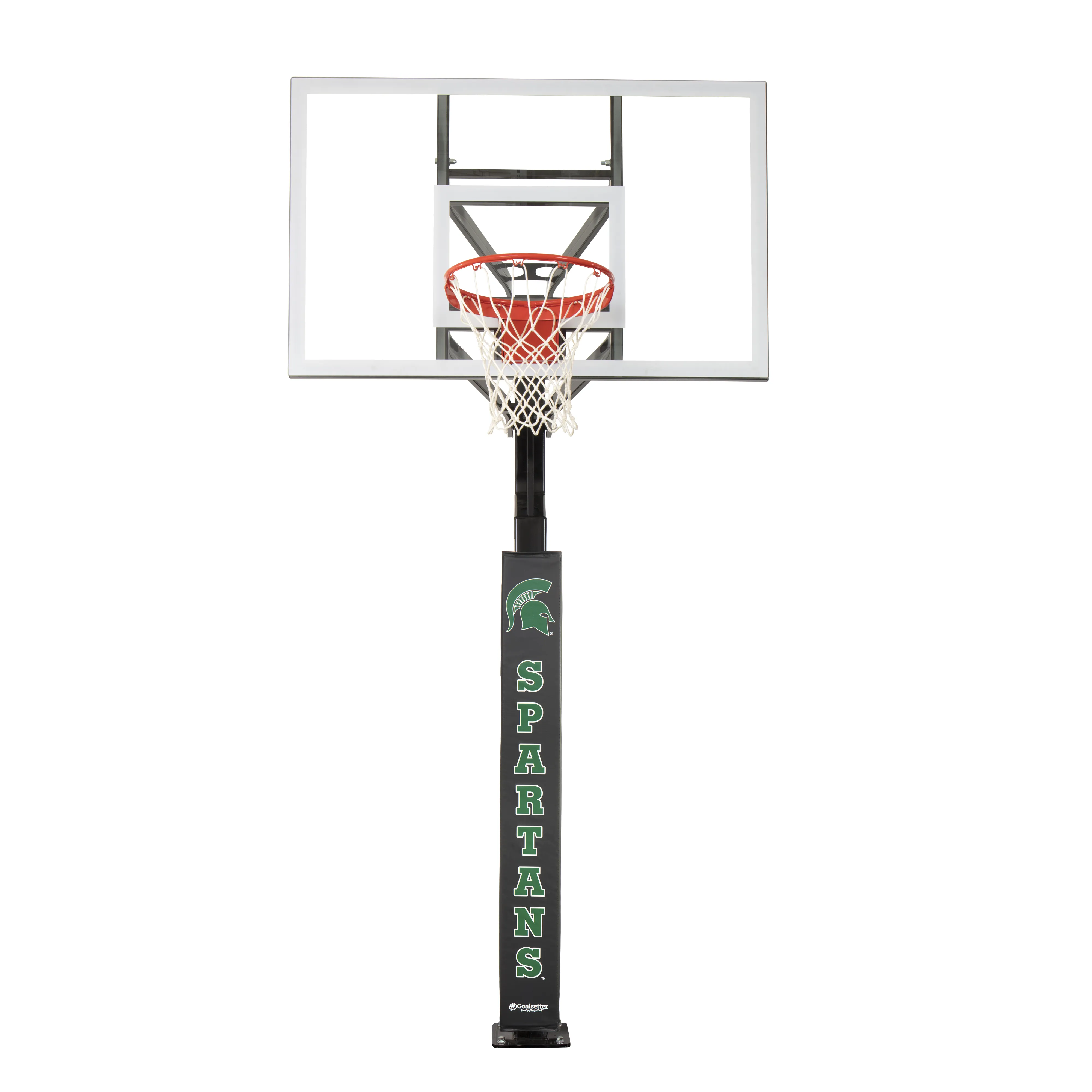 Michigan State Spartans Basketball Pole Pad Goalsetter