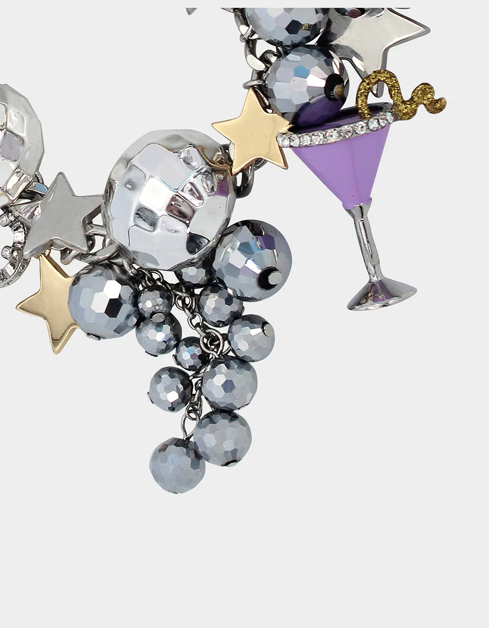 MIDNIGHT MAGIC NYC FLEX BRACELET MULTI Betsey Johnson