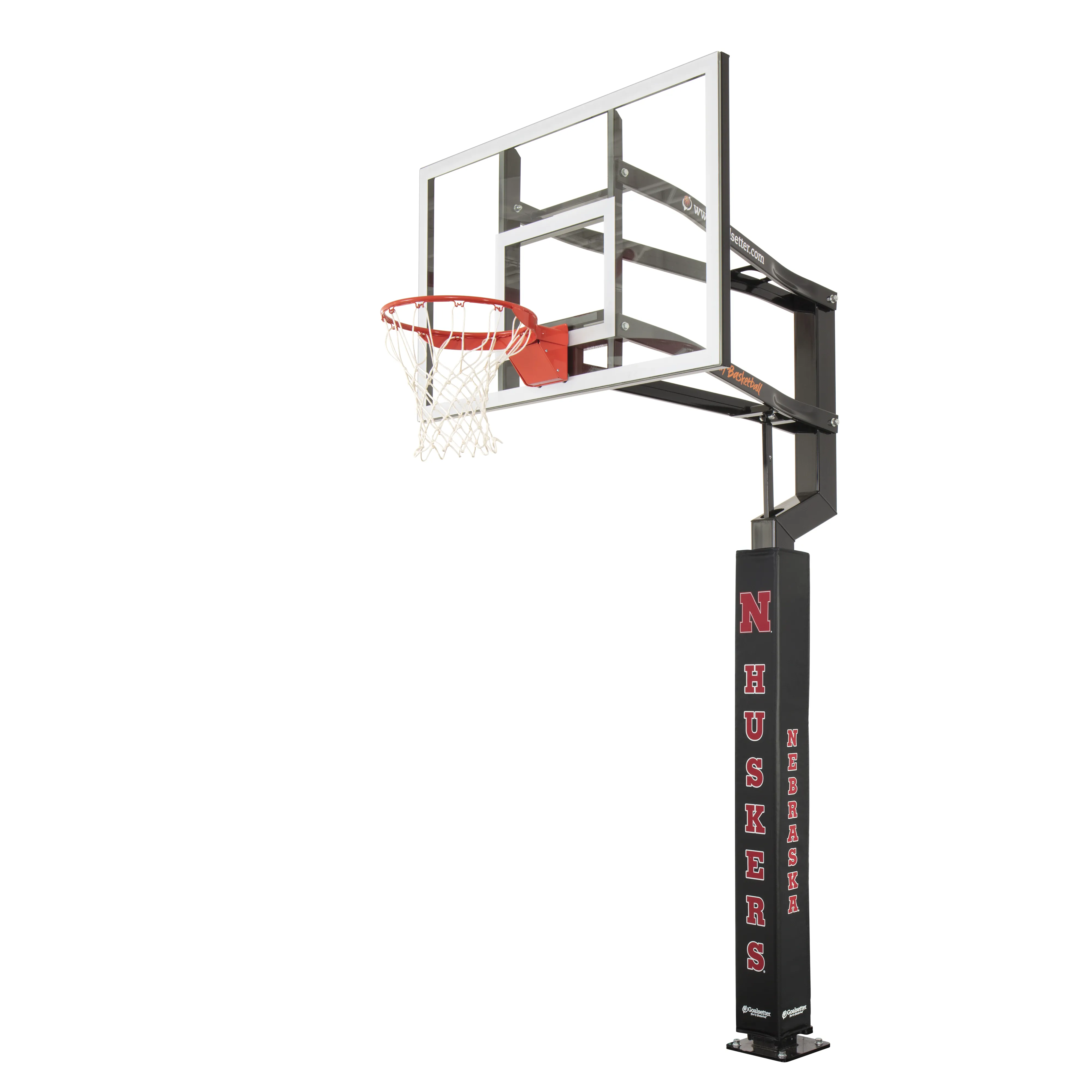 Nebraska Cornhuskers Basketball Pole Pad Goalsetter