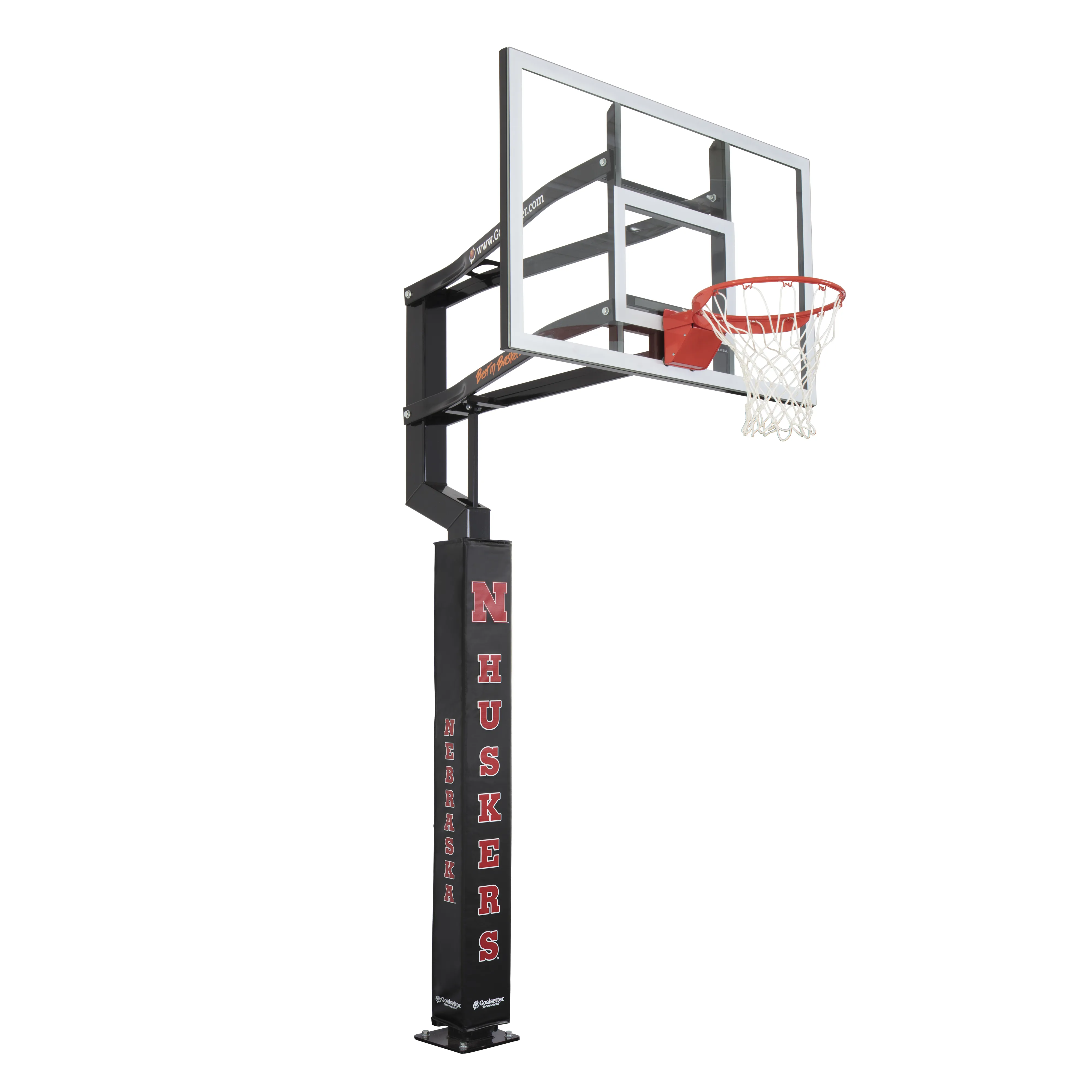 Nebraska Cornhuskers Basketball Pole Pad Goalsetter