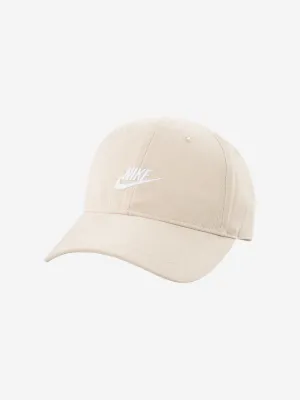 Nike Kids Futura Curve Brim Cap in Beige