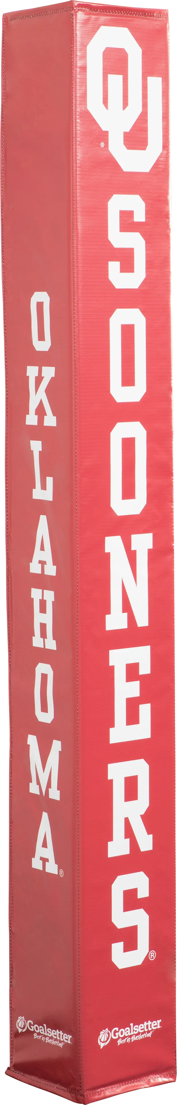 Oklahoma Sooners Basketball Pole Pad - Red Goalsetter