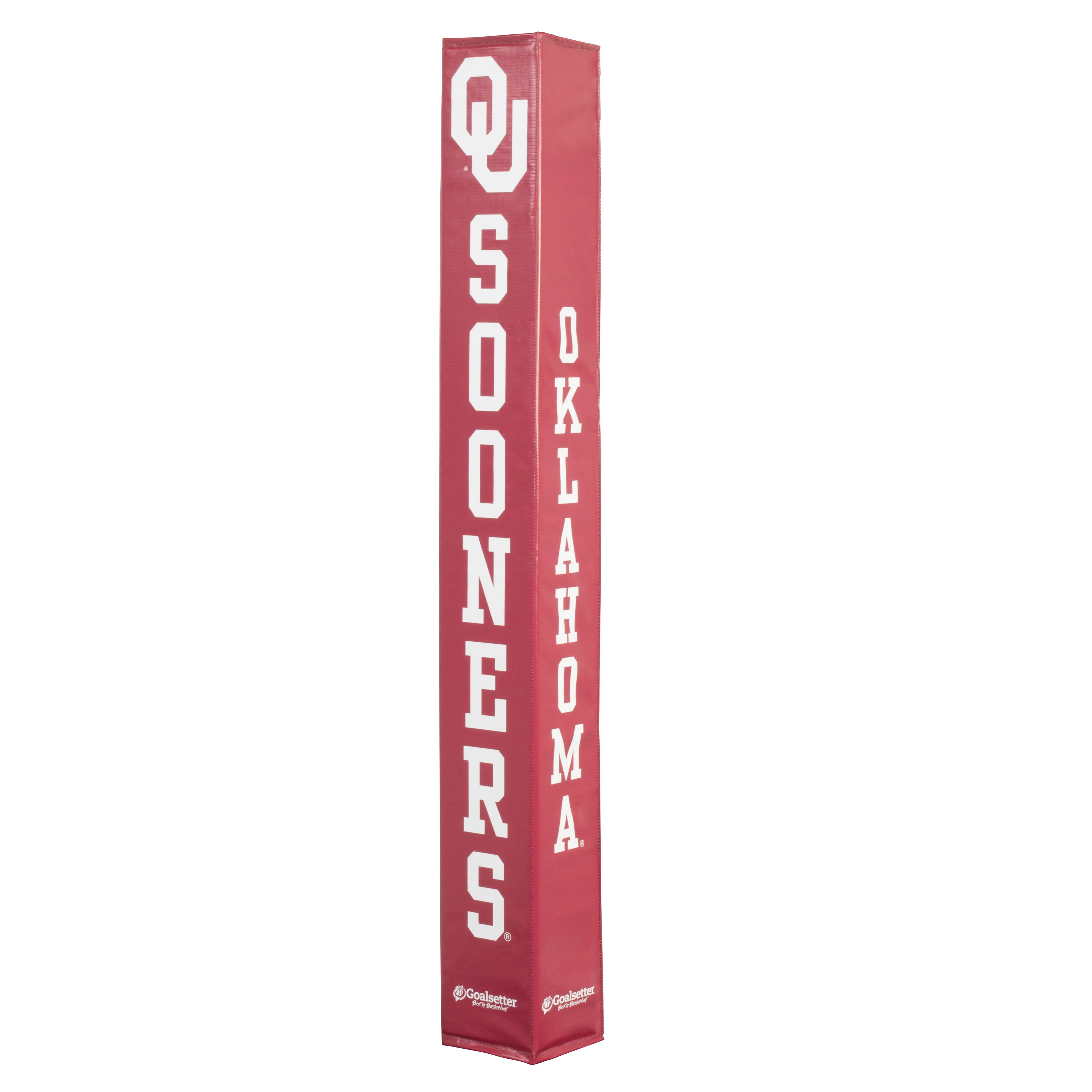 Oklahoma Sooners Basketball Pole Pad - Red Goalsetter