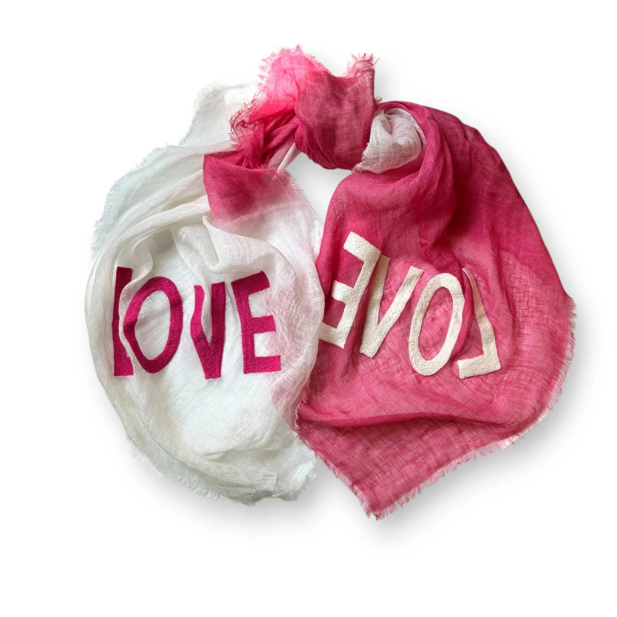 OMBRE LINEN LOVE SCARF