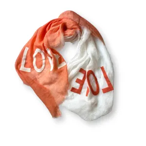 OMBRE LINEN LOVE SCARF