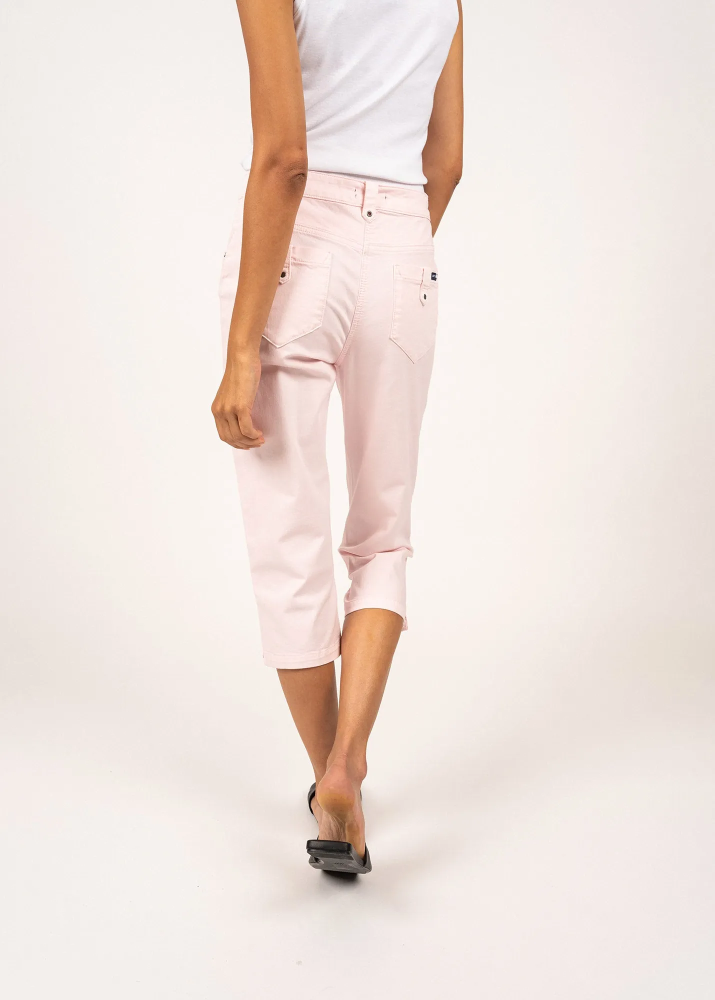 Pantacourt Elodie - en coton (ROSE)