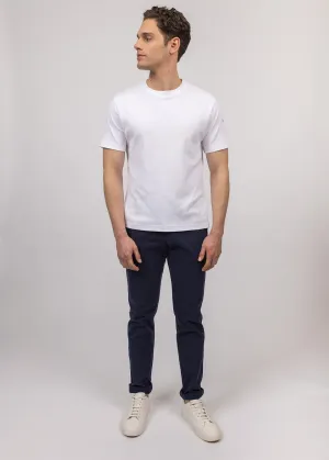 Pantalon chino Voile Et - en coton (MARINE)